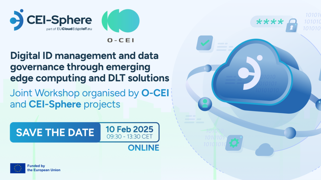 Workshop on Digital ID management and data governance through emerging edge computing and DLT solutions