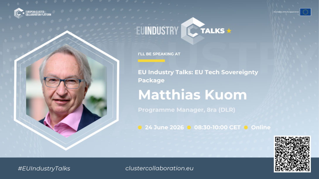 Matthias Kuom at EU Industry Talk